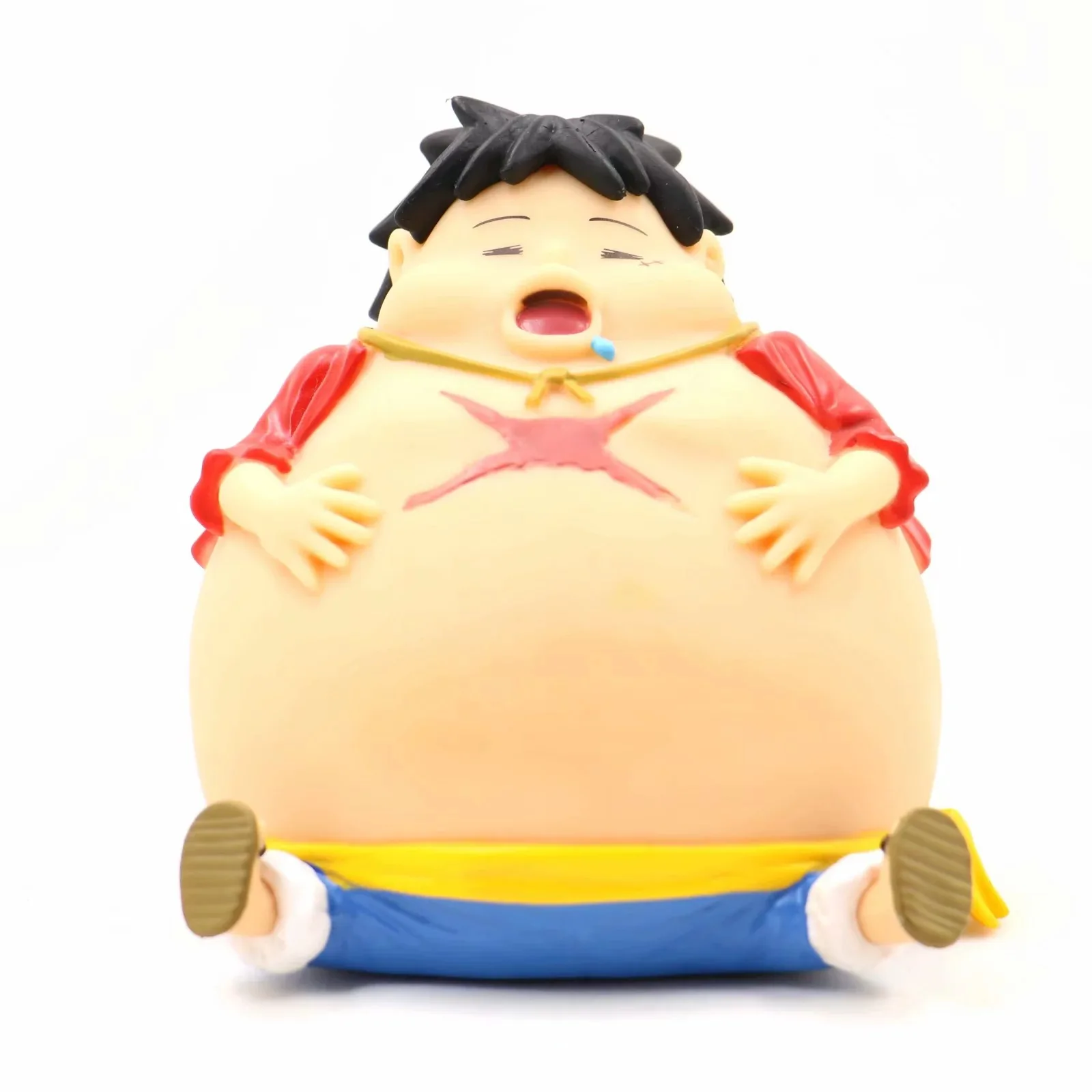 

One Piece Navigation Huge Version Fat Luffy Mouth Water Savings Bank Coin Bank Decoration Garage Kit