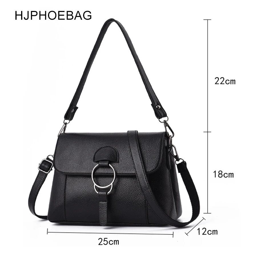 HJPHOEBAG простая сумка с клапаном на плечо из искусственной кожи сумки для женщин и