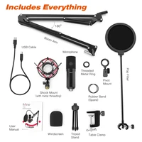 11296-cd05f0.jpg microphones et packs de jeu USB, avec support à bras Flexible