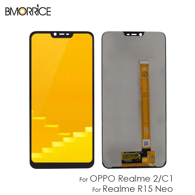 

6.2'' IPS For Oppo Realme C1 2019 RMX1811 / Realme 2 LCD Display Touch Screen Digitizer Assembly for R15 Neo LCD Replacement