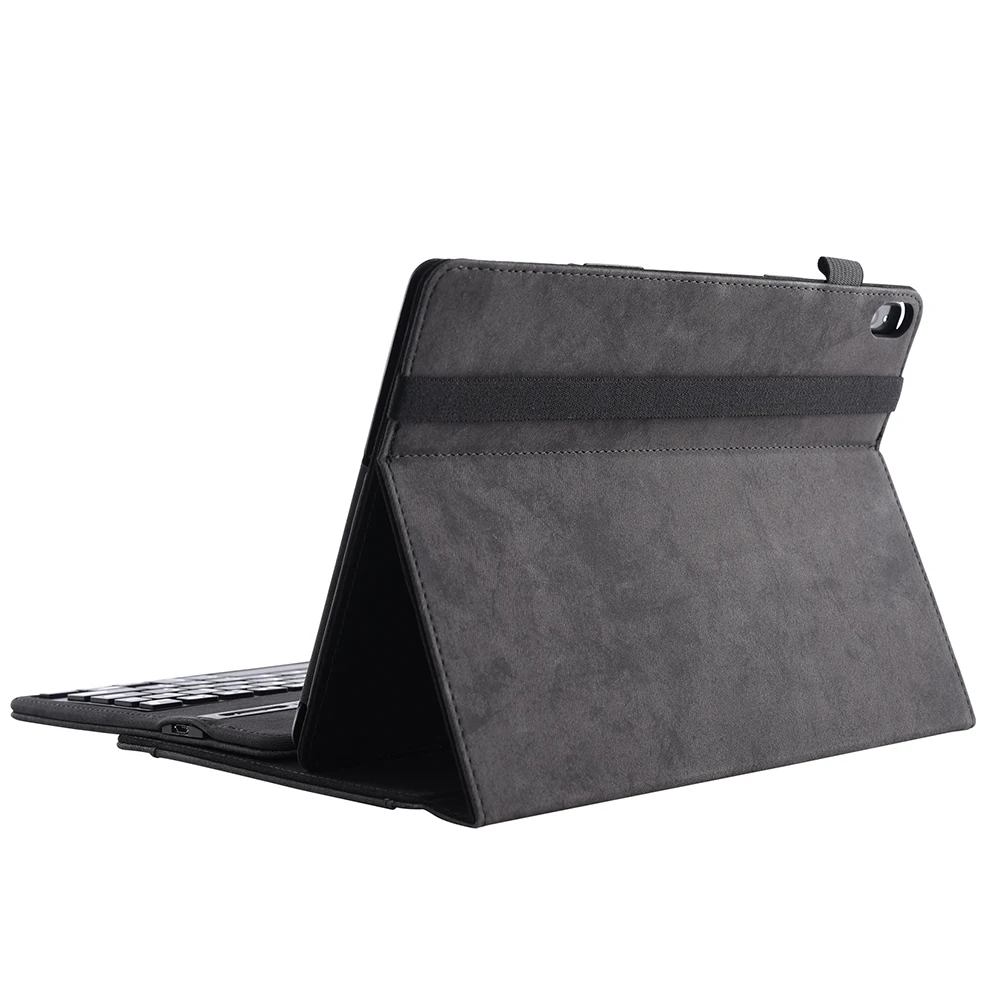 Для lenovo Tab P10 10,1/Tab M10 10,1/huawei Mediapad M3 Lite 10,1 Беспроводная американская Bluetooth клавиатура+ кожаный чехол для планшета