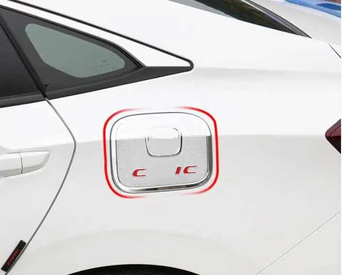 Для Honda 10 поколения civic крышка топливного бака декоративная лента Защитная крышка Модифицированная против царапин