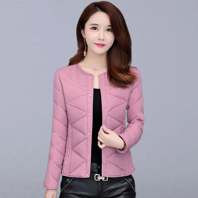 Goedkoop Herfst Winter Warm Wit Duck Down Jassen Vrouwen Nieuwe Mode Toevallige Basic Korte Jassen Vrouwelijke Bovenkleding Jassen Plus Size P106