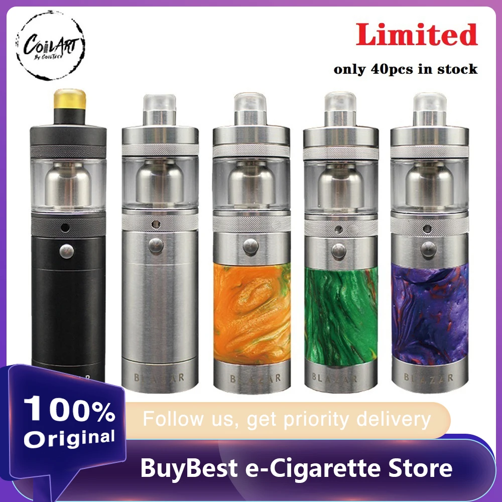 Комплект MTL CoilART Blazar 18350 ограниченная серия с атомайзером 4 мл и 6 уровнями