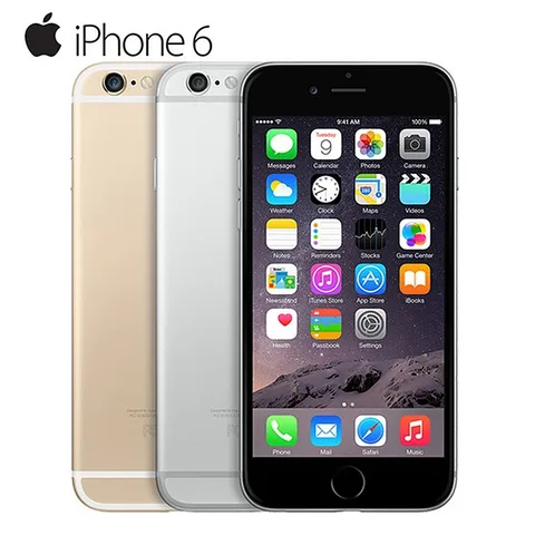 Refurbished Apple IPhone Dual Core IOS Smartphone 4 7 Inch IPS RAM LTE Mobile Phone iPhone ROM 16G 32G 64G 128G