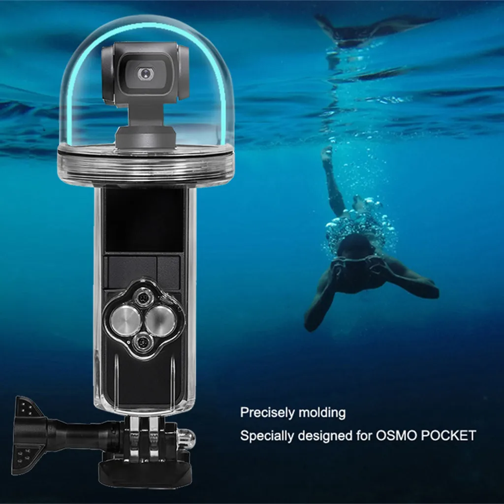 

New Sports Camera Waterproof Housing Case Shell Diving 60M Method of Coperation for DJI Osmo Pocket