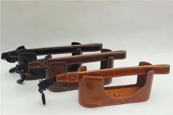 

Leather Camera Protect Half Case Grip hand strap for Leica MP M-P (TYPE 240)