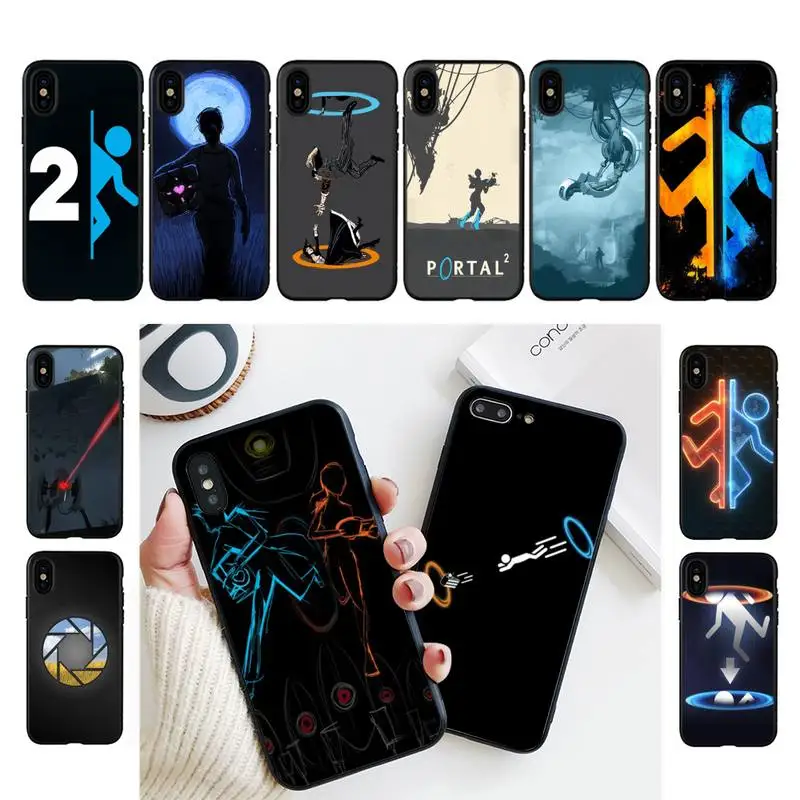 YNDFCNB Новый чехол для телефона портал 2 iPhone 11 8 7 6 6S Plus X XS MAX 5 5S se 2020 12pro max iphone xr |