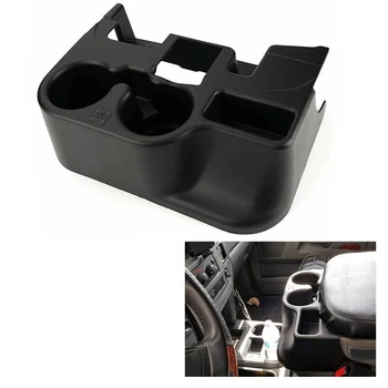 

Black Central Control Water Cup Holder Storage Box Attachment SS281AZAA for Dodge Ram 1500 2500 3500 2003-2012