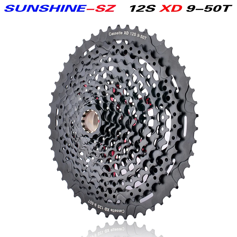 Бесплатная доставка 11 скоростная кассета MTB 12 9 50T Кассетная лента Ultimate SRAM XD