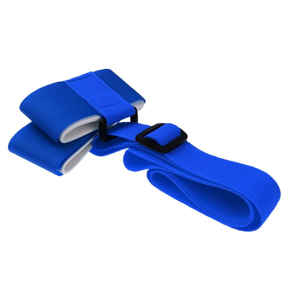 Durable Nylon Ski Carrier Straps Shoulder Sling with Cushioned Hook and Loop Fastener Ski Shoulder Carrier Lash 