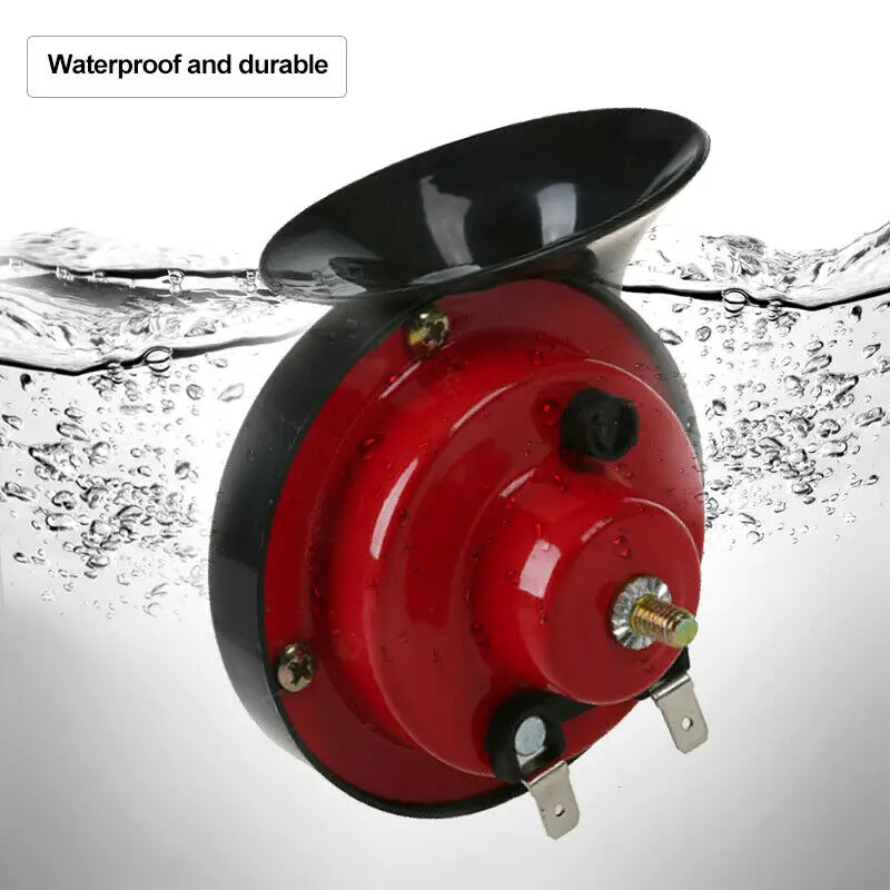 Universal 12V 300DB Loud Car Air Horn for Auto Vehicle Trucks Trumpet Super Train Horn Waterproof Electric Snail Signal car siren horn car air horn train horn waterproof horn