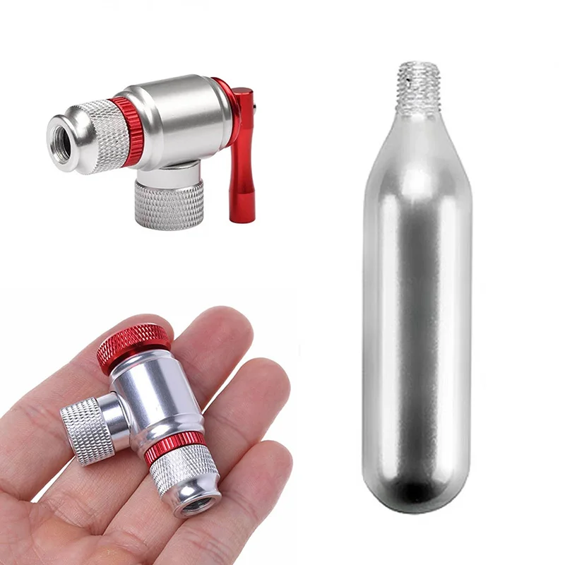 Bicycle Mini Pump CO2 Portable MTB Road Bike Air Inflator Cycling Tire Schrader Presta Alloy Bike Pump Bicycle AccessoriesBC0281