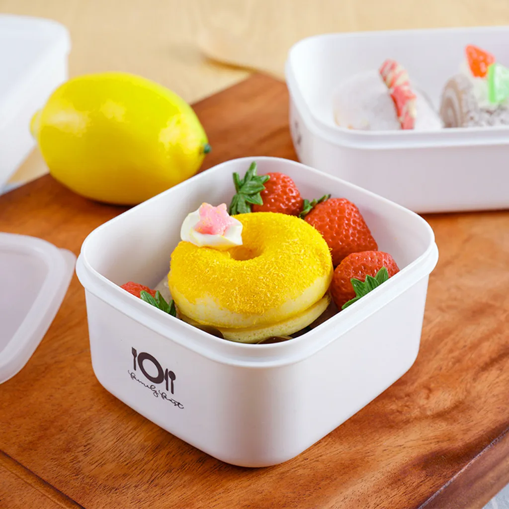 Здоровый Материал печь Bento Коробки для обедов Пикник Еда фрукты контейнер для хранения Коробка для Пижама для детей и взрослых, 700/900/1000/1400 мл