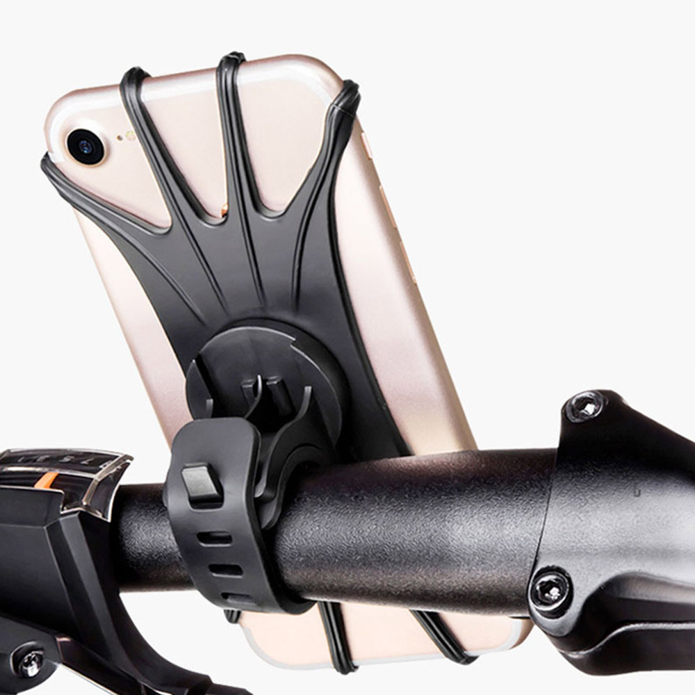  Universal Motocycle Bicycle Mobile Phone holder for iPhone Samsung Xiaomi Huawei Cell Phone Mobile Bike Handlebar Bracket Holder 