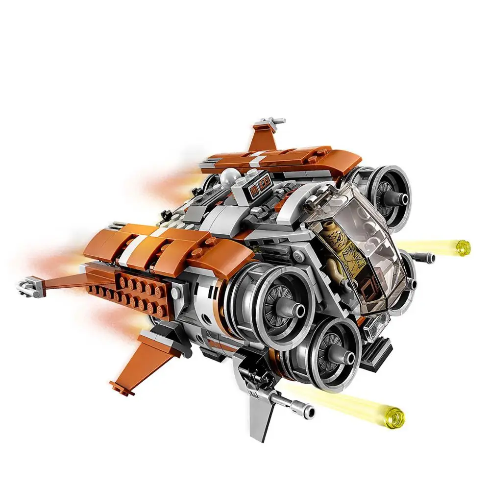 482 шт. новинка Звездные войны Jakku Quad Jumper 05111 Рей Финн ункар Thug модель строительные