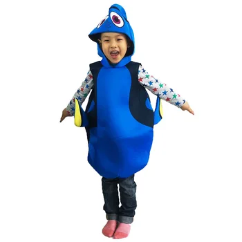 

Kid Cosplay Dory Fish Costumes Baby Fish Clownfish Costume Ocean Animal Suit for Kids Girl Birthday Christmas Outfits