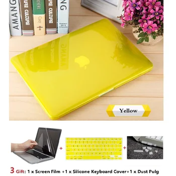

Crystal Laptop Case For Apple Macbook Air Pro Retina 11 12 13 15 16 inch laptop bag, For New Mac book Pro 16 Case A2141+Gift
