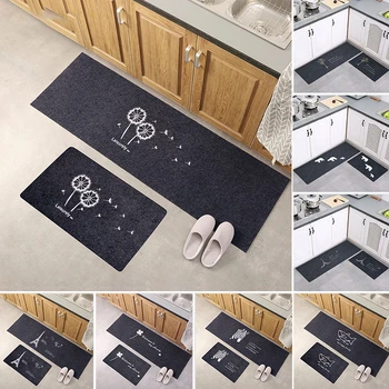 

Kitchen Accessories Door Mat Tapete Doormats Carpet Thin Non-Slip Kitchen Bathroom Carpet Room Pad Floor Mat Home Floor Mats