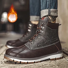 Мужские ботинки, зимние рабочие ботинки, стильные высококачественные ботильоны, мужская обувь, мужские повседневные кроссовки, обувь для взрослых, для отдыха размера плюс 46