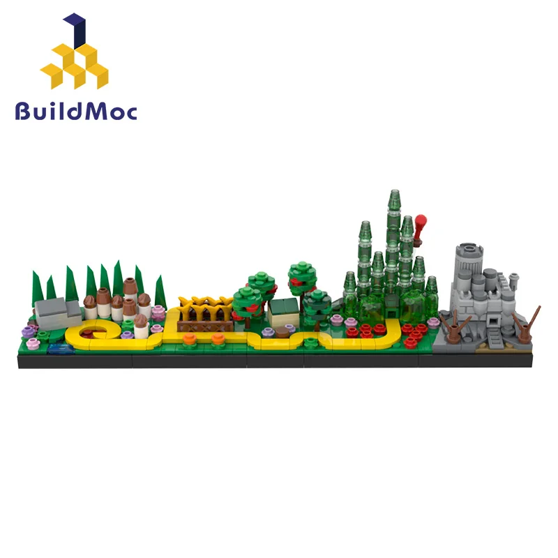 

MOC-53107 The Wizard of Oz Skyline Children's Building Block Parts Toy Castle Construction Bricks Toys