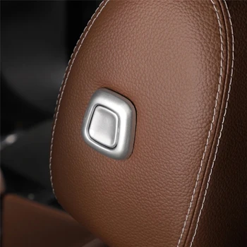 

CarManGo for Mersedes-benz A Class W177 V177 2019 Auto Car Pillow Adjust Button Trim Cover Sticker Frame Interior Accessories