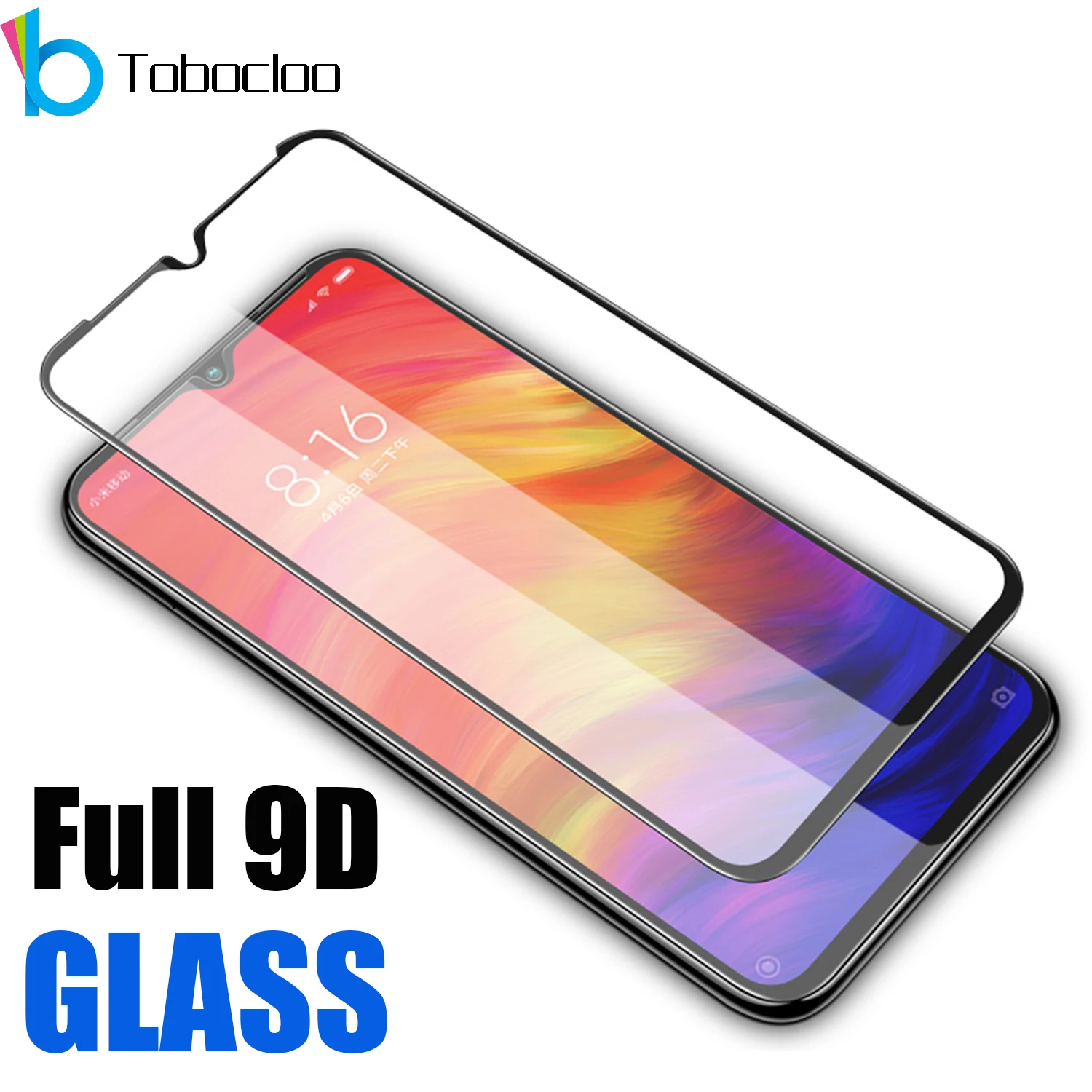 

Tempered Glass On The For XiaoMi RedMi Note 7 Pro 7A RedMi Note7 Global Curved Edge Full Cover Protective Screen Protector Glass