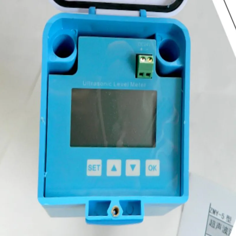Ultrasonic Level Transmitter Liquid Oil Fuel Measuring 4-20mA Output Water Tank