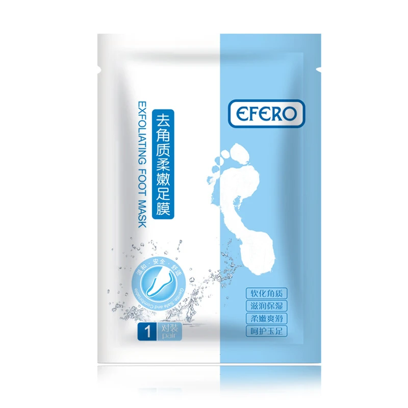 

Efero Baby Exfoliating Foot Whitening Rejuvenation Mask Remove Dead Peel Soft Smooth Feet Skin Foot Exfoliation Peel Mask TSLM2