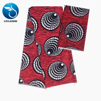 

LIULANZHI african chiffon fabrics New arrival chiffon prints african fabrics uadel fabric for dress ML9X48-ML9X82