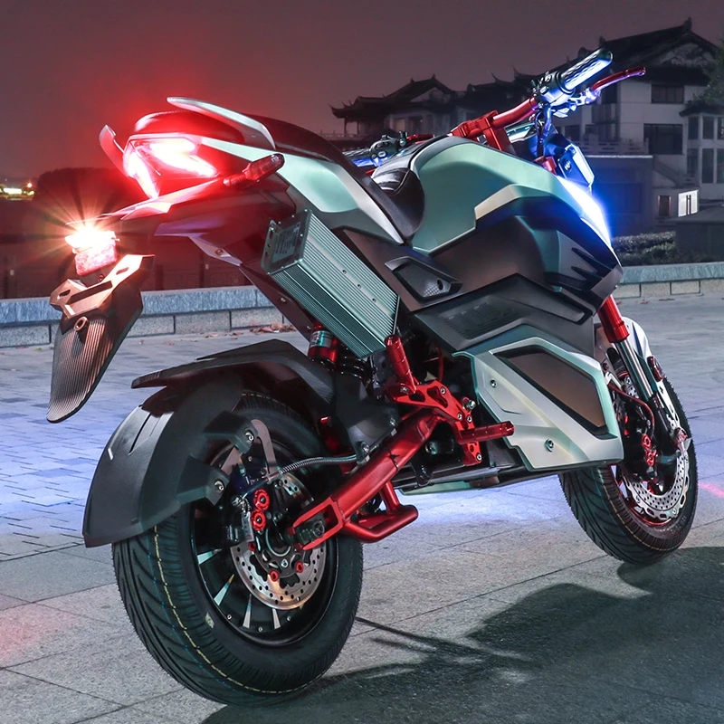Sepeda Motor Trail 3KW Baterai 96V 20Ah 