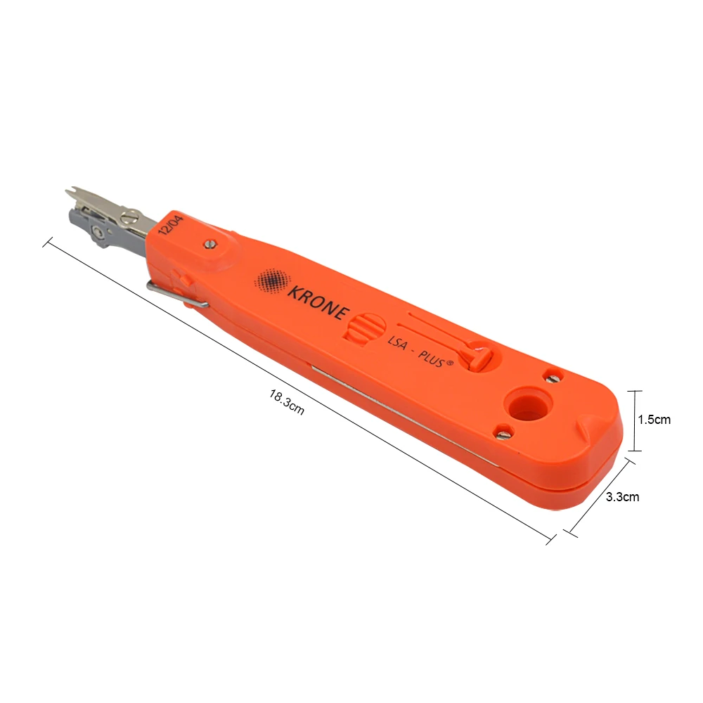 CHIPAL Red KRONE LSA-Plus профессиональный инструмент с датчиком для телекоммуникационный телефонный RJ11 LAN Сетевой Cat5 RJ45 патч-панель кабл