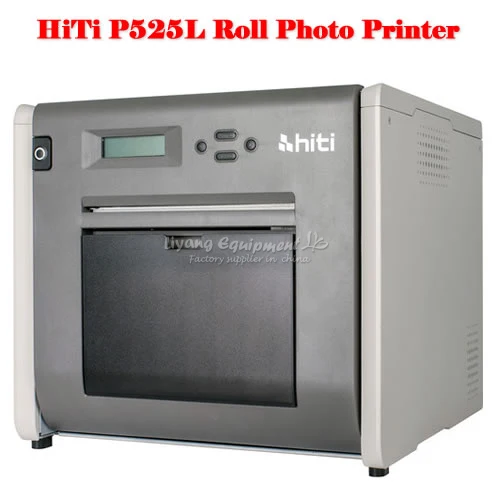

HiTi P525L Roll Photo Printer USB 2.0 printing machine with monochrome LCD for printing store or office use