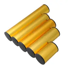 Yibuy 5 шт. цилиндр из нержавеющей стали песочный шейкер музыкальная игрушка для выступления группы