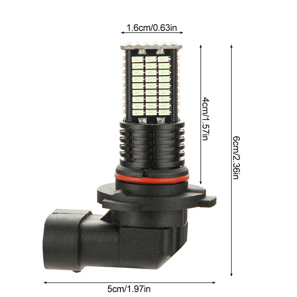 2 шт 9005/HB3 противотуманный светильник 3030SMD 3200LM 8000K автоматический светодиодный светильник s 12V* Светодиодный Рабочее напряжение: 9 V-30 V