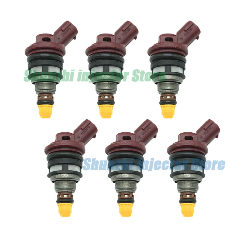 

6pcs Fuel Injector Nozzle For 1000CC high flow Subaru WRX STI MY99 EJ20 E85 EJ25 OEM:166U1-SB100 166U1SB100