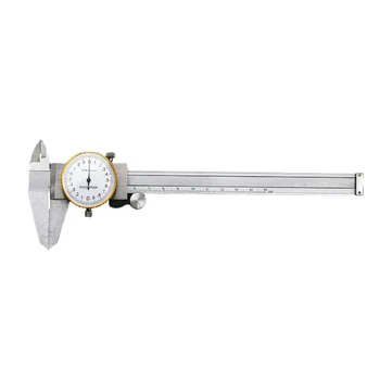 

150Mm 6Inch Precision Dial Caliper Dial Vernier Caliper Micrometer Gauge Measuring Tool 0-150Mm