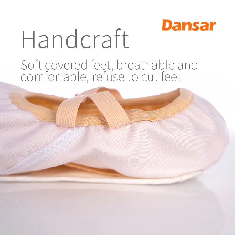 Yoga Gym Flat Slippers, Ballet Dance Shoes For Girls Women Kids Children Teacher Boys,Canvas Leather Soft Sole Training Shoes