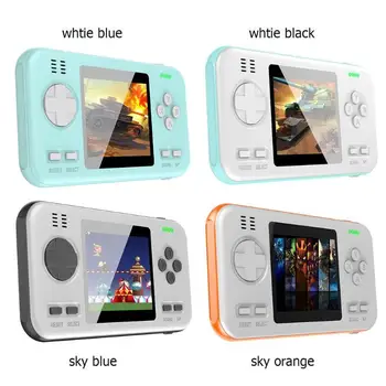 

Game Console Mini Handheld 2019 Hot Explosive Power Bank Two-in-one Pattern 2.8" LCD Retro Built-in 416 games 8000mAh Battery