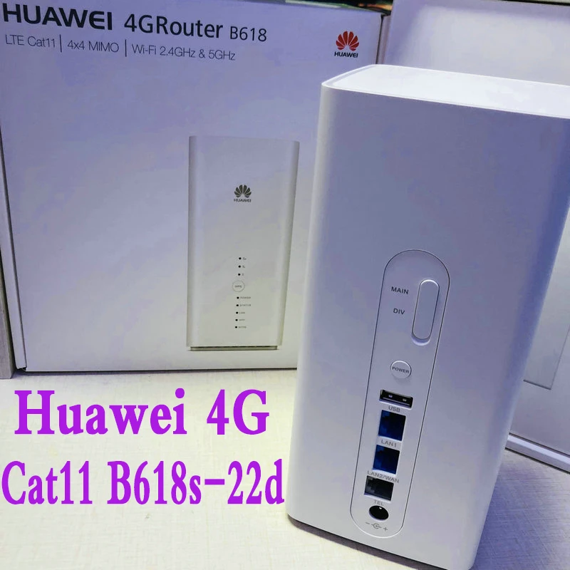 Оригинальный разблокированный Huawei B618 B618s-22d LTE Cat11 беспроводной шлюз маршрутизатор LTE CPE