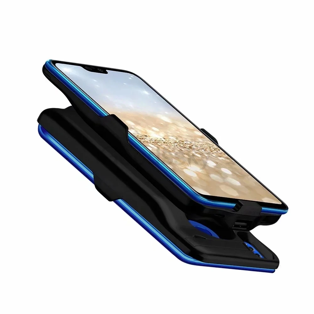Для huawei Honor 8X10 9 Lite 9i Silm зарядное устройство чехол ударопрочный USB power bank зарядное устройство чехол для huawei P Smart Y9