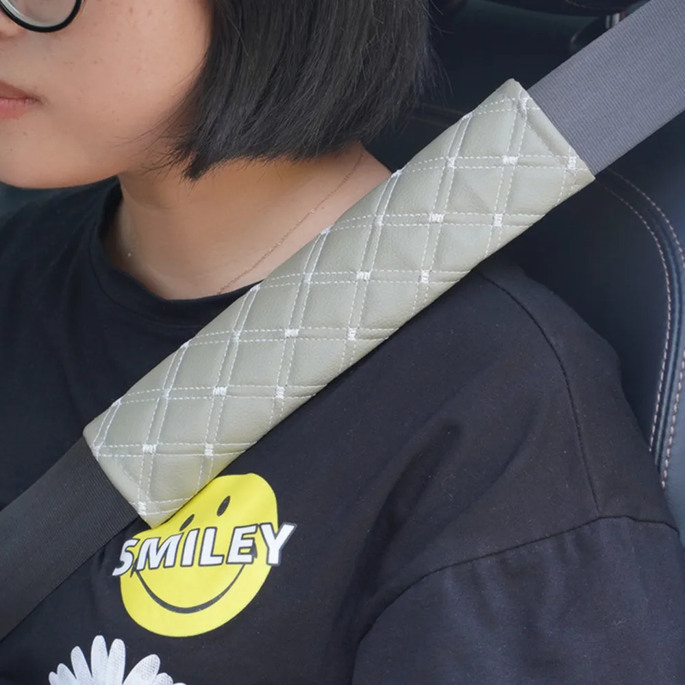 Car Safety Belts Shoulder Pad Protection For Nissan Altima Dualis Juke Frontier Fuga Leaf Bluebird Rogue Navara NP300 Kicks | Автомобили и
