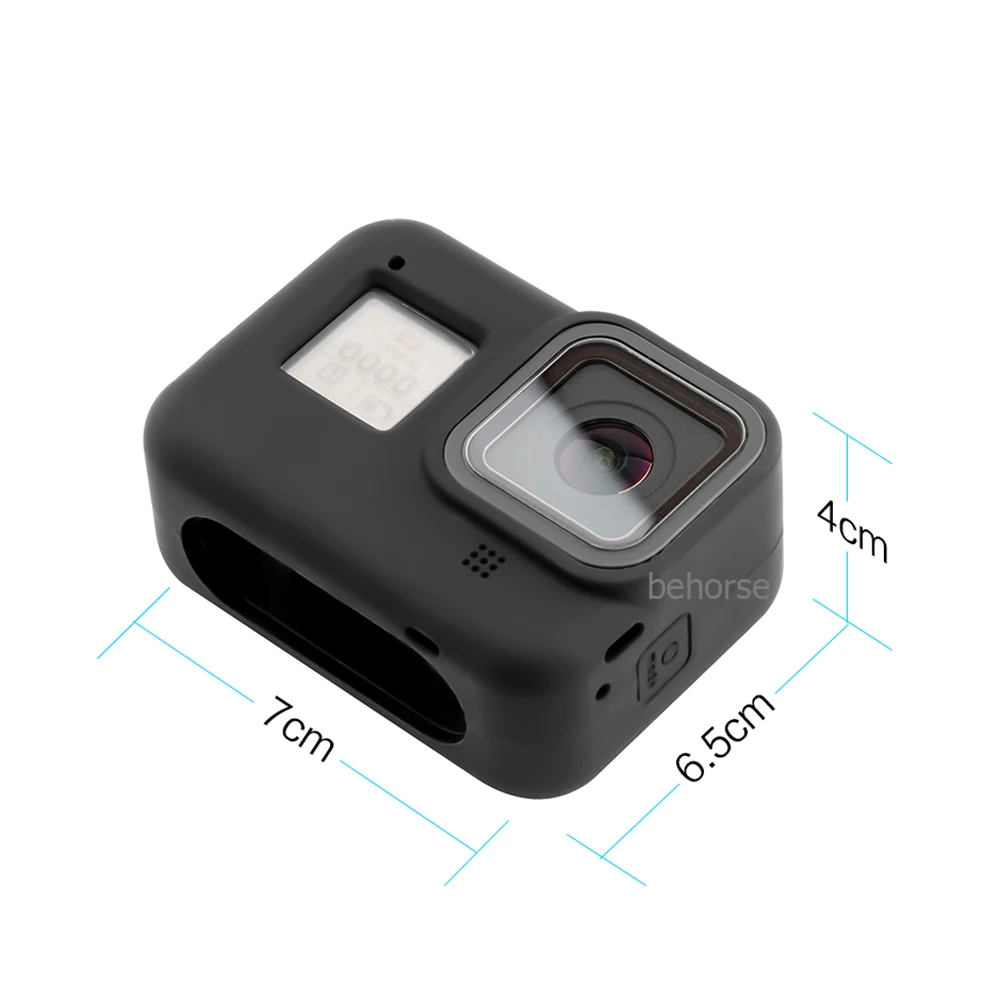 Husiway силиконовый чехол для Gopro Hero 8 корпус для Gopro8 Hero8