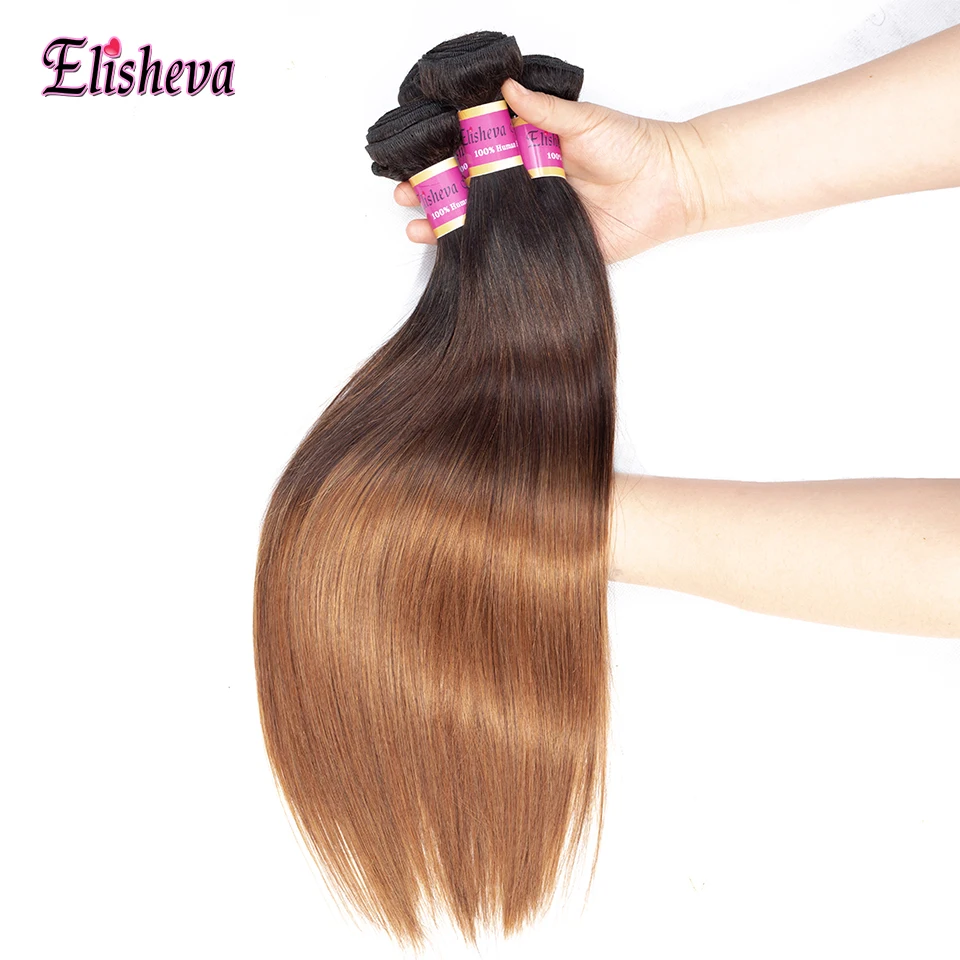 Elisheva ombre pacotes com fechamento tingido t1b430