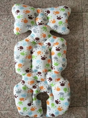 Подушка для коляски, чехол для сиденья, модный принт, Детская Пеленка, подушка для сиденья, хлопок, детская коляска, коврик, матрас, коляска, аксессуары для коляски - Цвет: 10