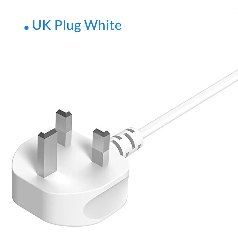White UK plug ORICO 5 USB порт зарядное устройство 5V2. 4A ЕС США Великобритания разъем настольное зарядное устройство адаптер для телефона планшета CSL-5U - Тип штекера: White UK plug