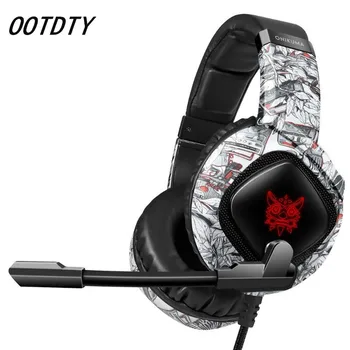 

Gaming Headset with Mic Noise Isolating Deep Bass Surround Over-Ear Headphones with RGB LED Lights