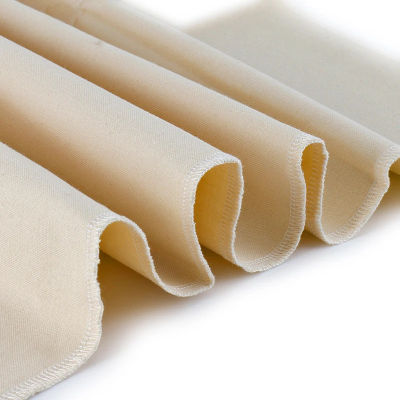 Professional Bakers Dough Couche-Pure Cotton Pastry Proofing Cloth for Baking French Bread Baguettes Loafs