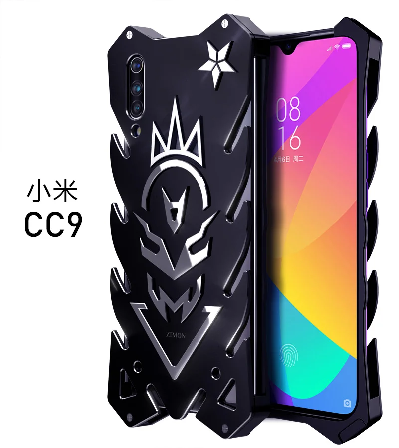 Металлический алюминиевый броня для Xiaomi Mi 9 чехол роскошный чехол capinha для Xiaomi Mi CC9 CC9e CC 9e защитный бампер для телефона Coque Fundas чехлы