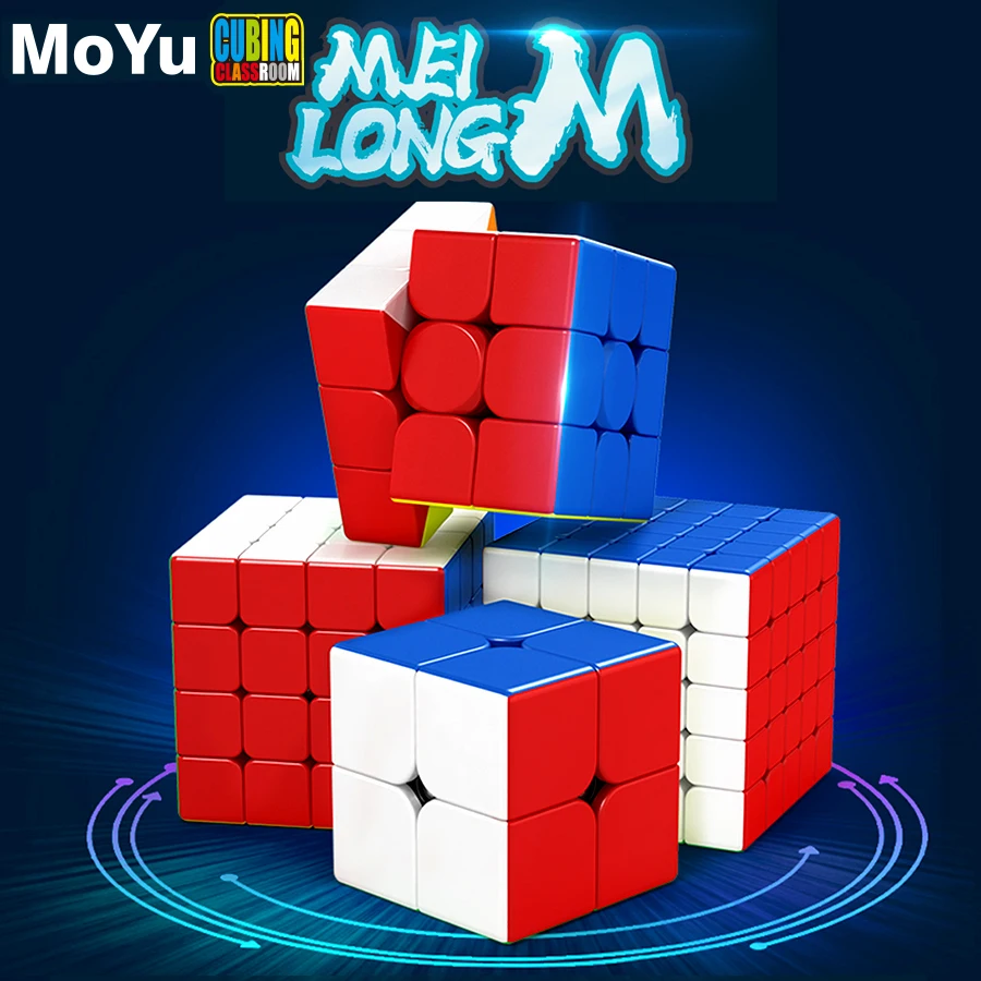 Magic cube puzzle MoYu MeiLong magnetic cube 2x2x2 3x3x3 4x4x4 5x5x5 magnet 2x2 3x3 4x4 5x5 sets professional game cube puzzles